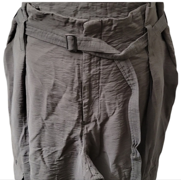 Simply Vera Vera Wang Stylish Green Cargo Pants - Picture 2 of 5